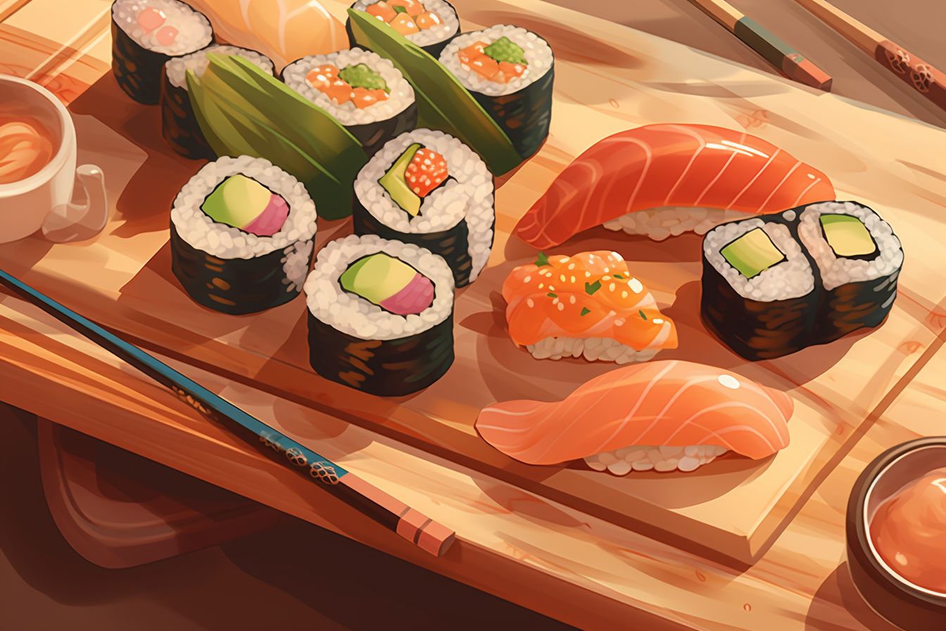 i love sushi